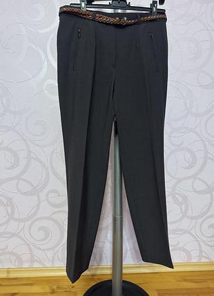 Жіночі брюки прямі коричневі