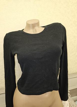 Реглан кофта чорна фірмова 44-46 розмір
