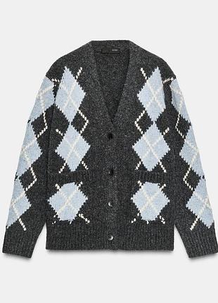 Кардиган  zara 100% вовна 4