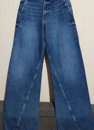 Шикарные джинсы wide leg xs - s 6