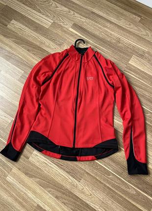 Жіноче велоджерсі gore bike wear windstopper jersey jacket