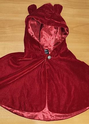 Дитяча накидка-пончо для дівчинки до 3 років