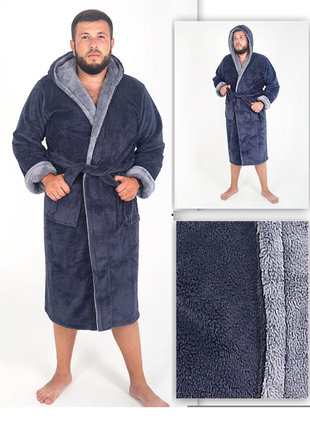 2шт халаты для пары, парный, семейный комплект, махровый халат3 фото