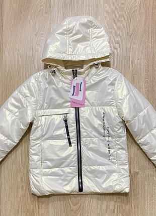 Демісезонні, весняні куртки на дівчаток