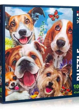 Пазлы «селфи собачек» dt1000-04 тм vladi toys