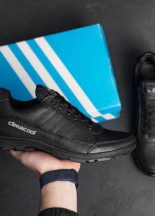 Мужские кожаные кроссовки адидас adidas step cross 39-46рр.
