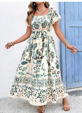 Нове, плаття, сукня, міді, літнє, великого розміру