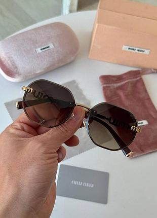 Сонцезахисні окуляри жіночі 🔥🎀окуляри miu miu 🎀 (жіночі)