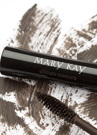 Удлиняющая тушь для ресниц lash love mary kay чёрная 8 г