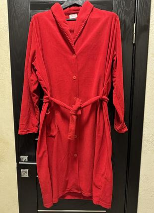 Флісовий, теплий халат