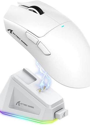 Игровая мышка attack shark x11 white