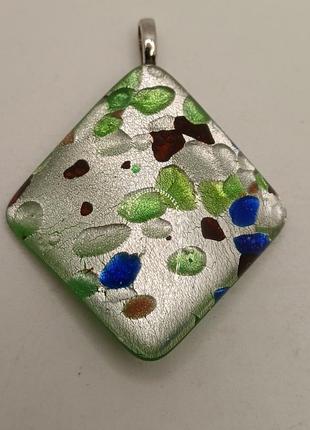 Кулон муранское стекло мурано