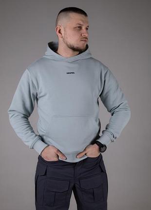 Худі світла олива, базова толстовка shrapnel