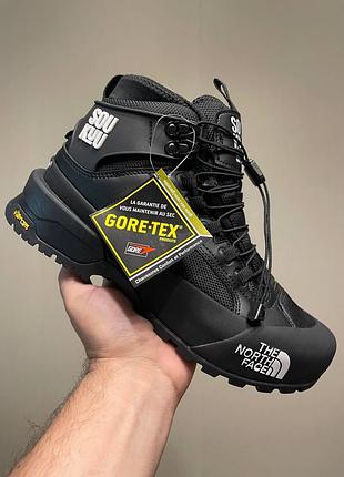 The north face x undercover soukuu glenclyffe hiking shoes black