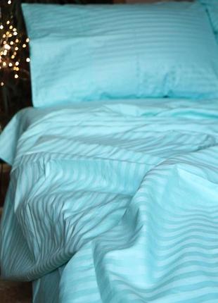 Постільна білизна страйп сатин