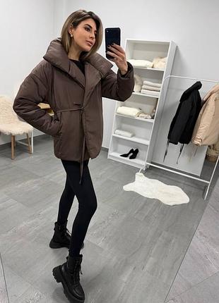 Куртка на запах демі