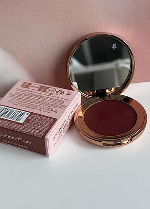 Charlotte tilbury pillow talk lip &amp; cheek glow кремовые вишневые румяна тинг куб kiko westman atelier dior