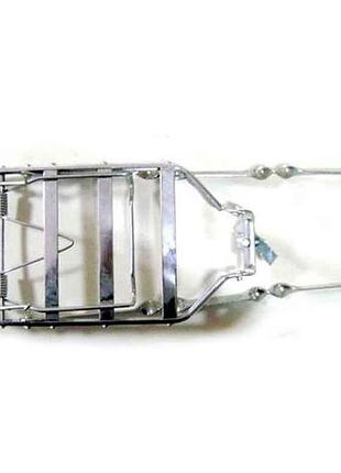 Багажник на велосипед 28 крученый стальный хром тм колесо