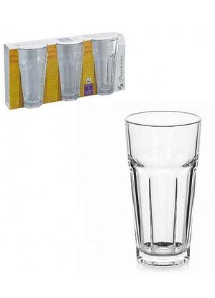 Набір склянок для пива 3шт 475мл casablanca (под.упак.) тм pasabahce