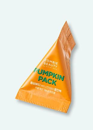 Гарбузова маска для обличчя skin1004 zombie beauty pumpkin pack 4g
