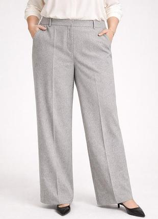 Сірі класичні брюки next emma willis, розмір eur 48 (20r)