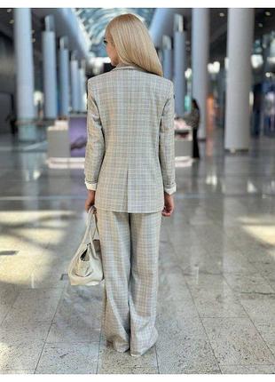 Стильний костюм в клітинку/ l- xl/ brend lifeline