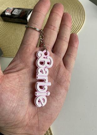 Брелок barbie (барби) напечатан на 3д принтере