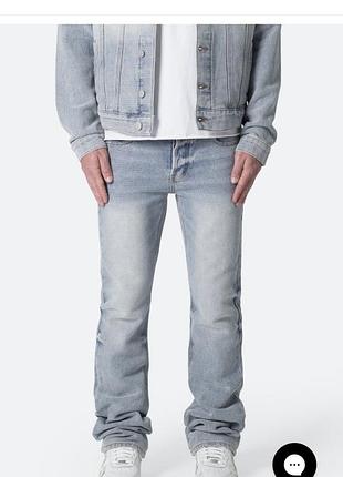 Голубые хлопковые джинсы mnml 31 size