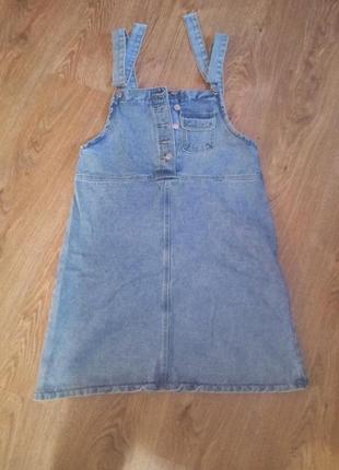 Класний джинсовий сарафан