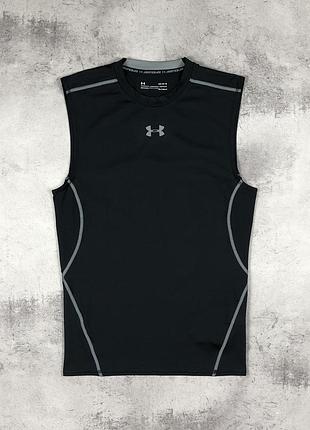 Компресійна майка для залу та спорту under armour ua heatgear compression