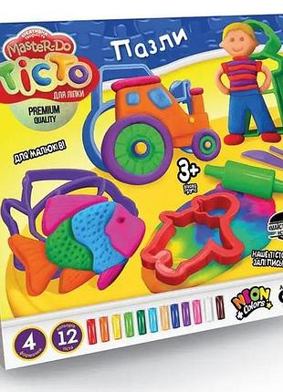 Тесто для лепки master do цазы в коробке danko toys