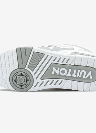 Louis vuitton skate sneaker white grey 40 (7 us) 6