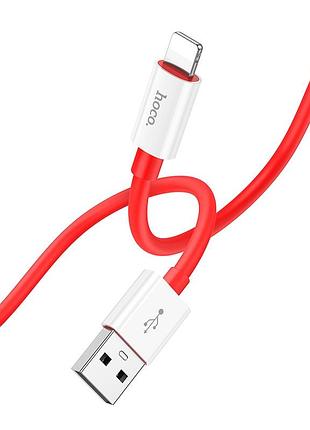 Кабель usb hoco x87 magic silicone lightning 4