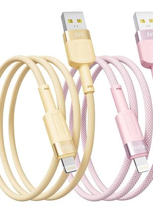 Кабель usb ridea rc-cp43 colorpro lightning 12w 1.2m