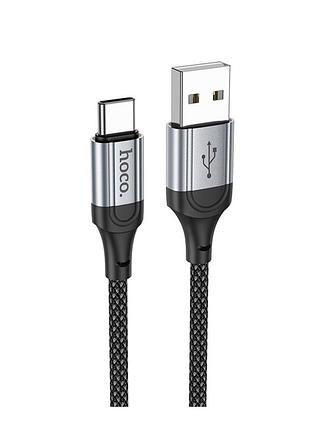 Кабель usb hoco x102 type-c 3a