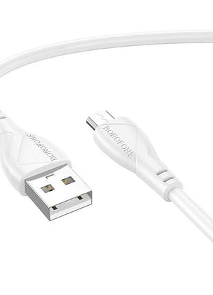 Кабель usb borofone bx121 micro 2.4a 4