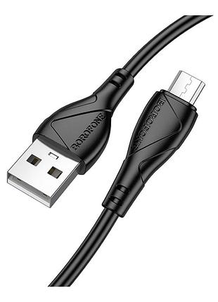 Кабель usb borofone bx121 micro 2.4a 6