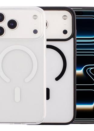 Чохол tpu+pc spigen ultra hybrid with magsafe для iphone 17 pro
