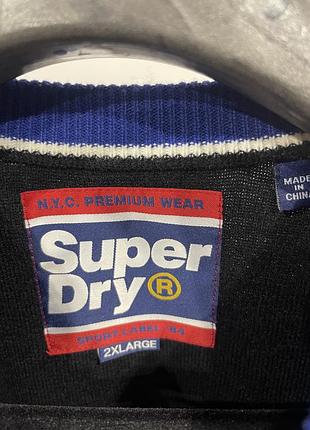 Светр джемпер чорний superdry 3