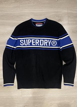 Светр джемпер чорний superdry 7