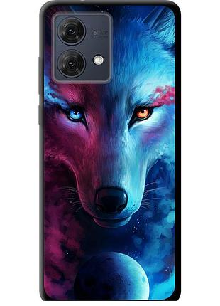 Чехол tpu на телефон motorola moto g84 арт-волк "3999b-3344-58250"