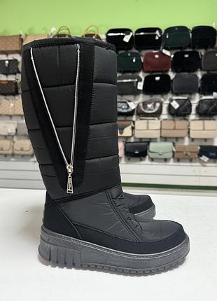 Жіночі сапожки на танкетці/ сапоги зимові