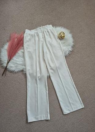 Женские белые брюки брюки брюки