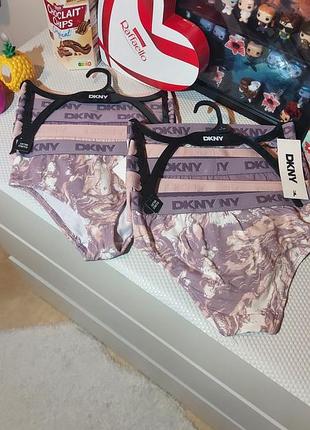 Dkny оригинал комплект нижнего детского белья трусики для девочки dkny