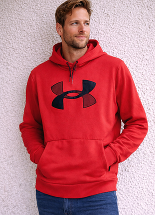 Under armour худи мужское свитшот термо under armour спортивная кофта under armour