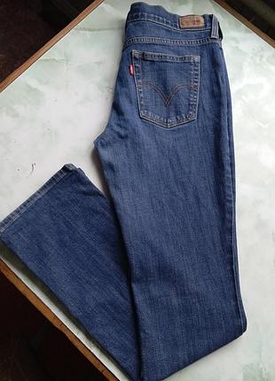 Джинси прямого крою розмір 6 l/c levis 505 straight leg
