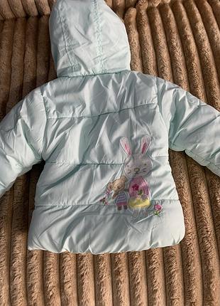 Утепленна курточка на дівчинку 2