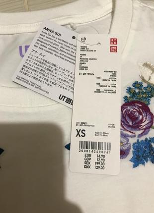 Футболка uniqlo anna sui ut3 фото