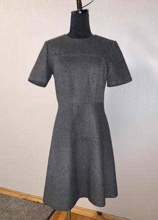 Классное платье от zara серого цвета ❤️🌸1 фото