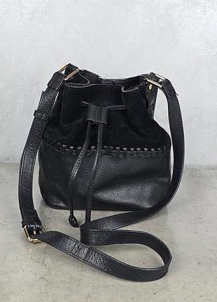 Кожаная сумка-дафл accessorize